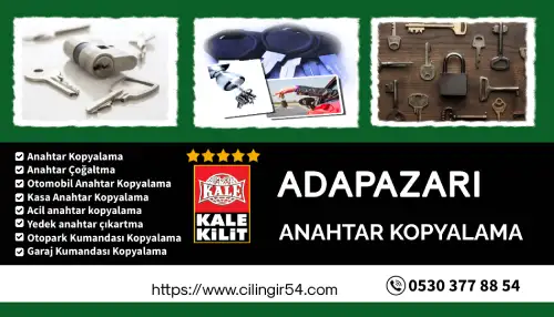 Adapazarı Anahtar Kopyalama